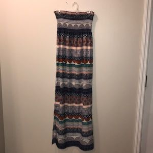 Gap Strapless Maxi Dress